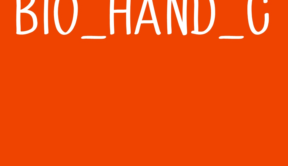 BIO_HAND_CRE font big