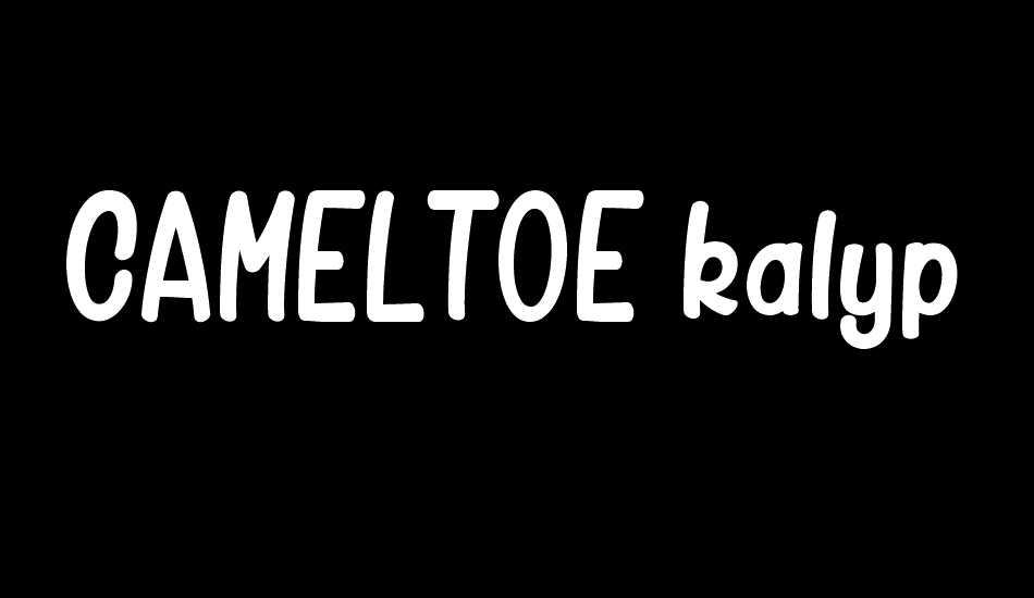 CAMELTOE kalypse font big