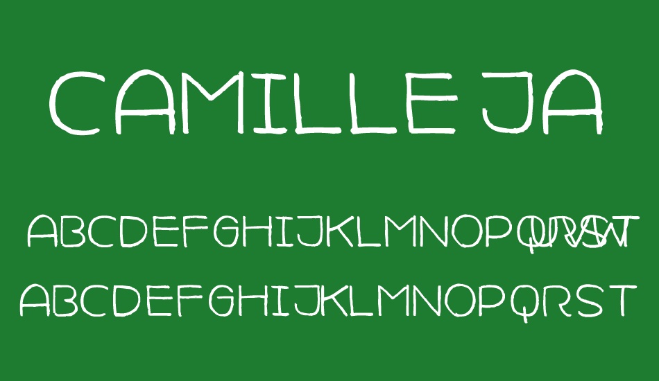 Camille Javal Med font