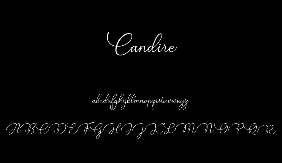 Candire font