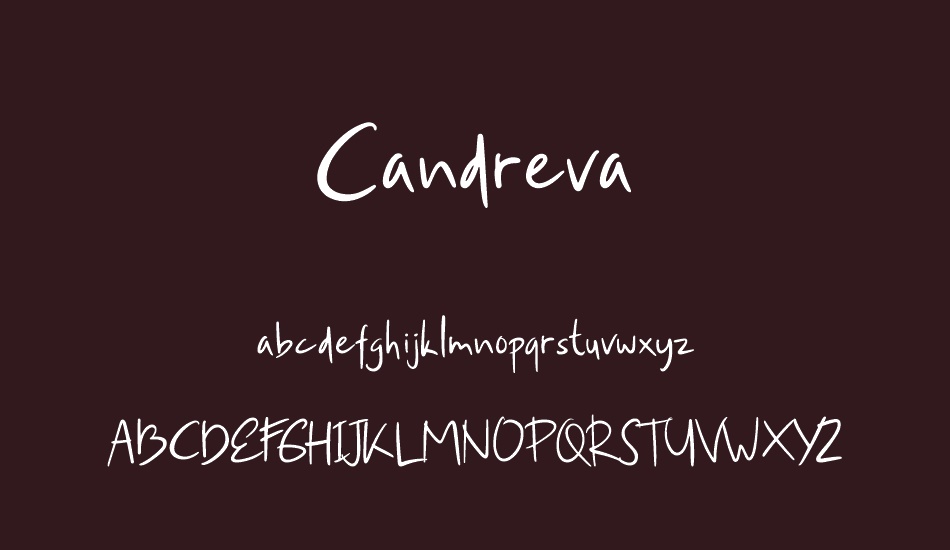 Candreva font