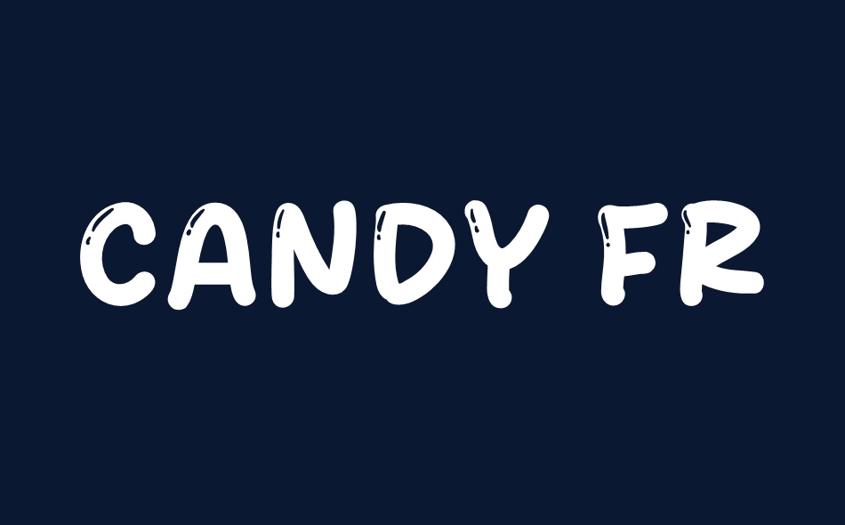 Candy Fruits font big