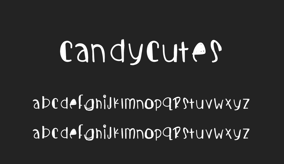 Candycutes font