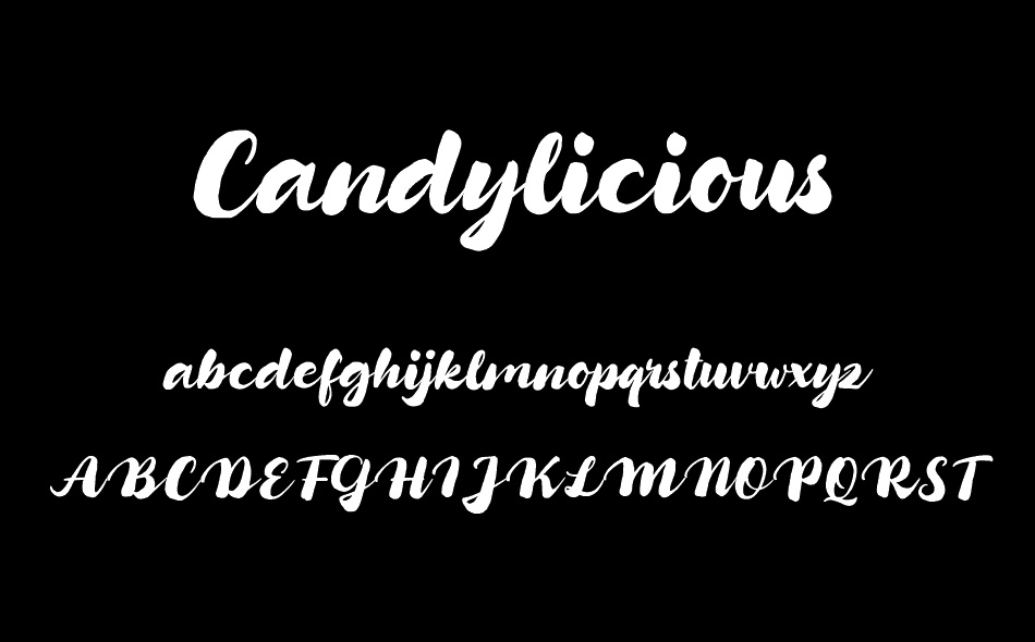 Candylicious font