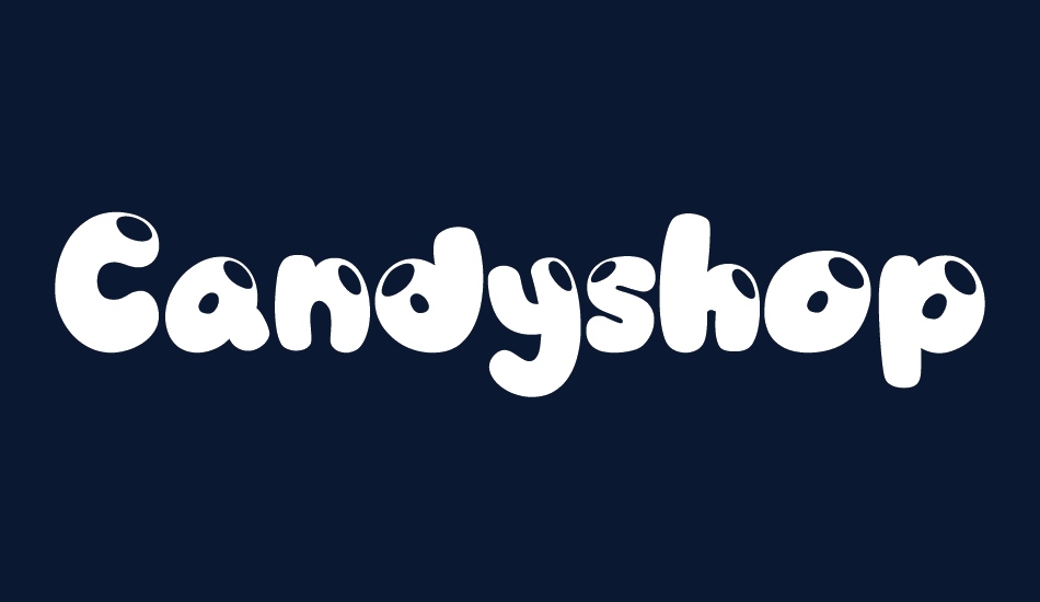 Candyshop font big