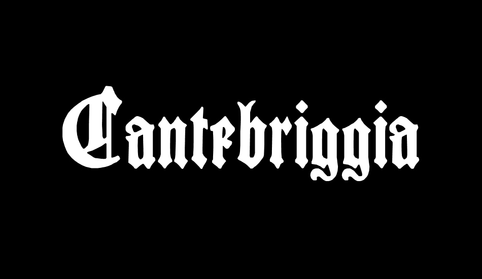 Cantebriggia font big