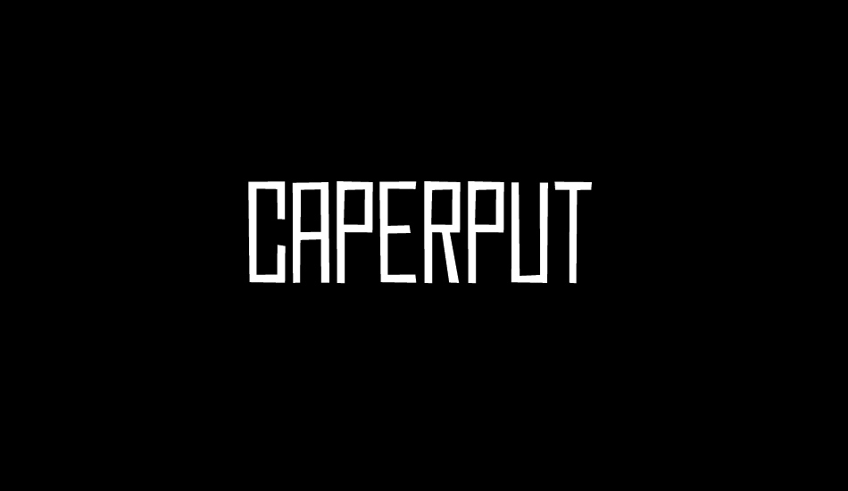 Caperput font big