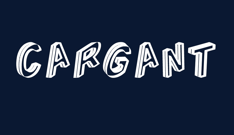 Cargante tfb font big