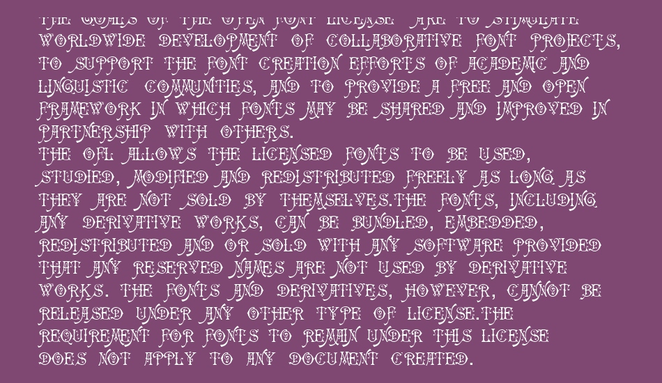 Carmencita font 1