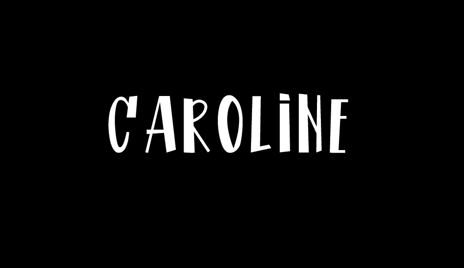 Caroline free font