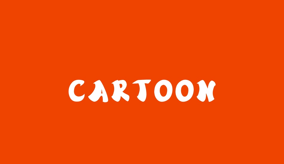 cartoon font big