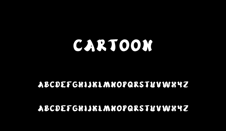 cartoon font