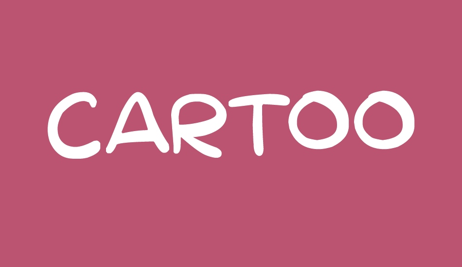 Cartoons 123 font big