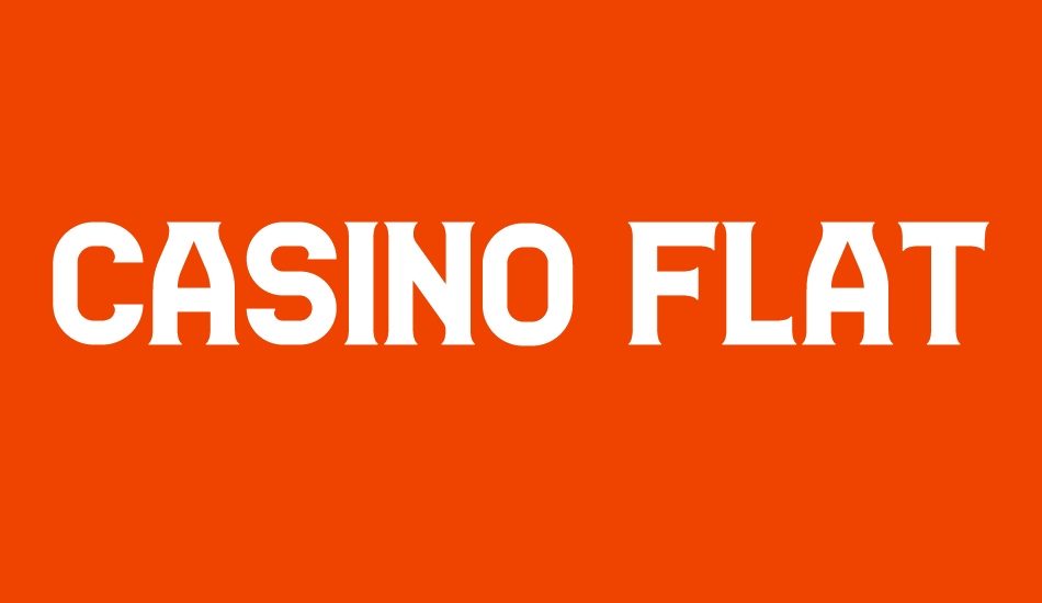 what are casino fonts