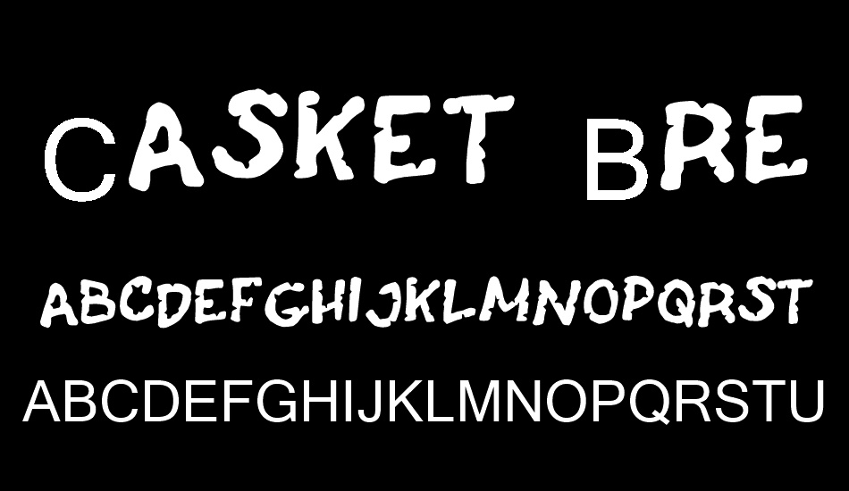 Casket Breath font