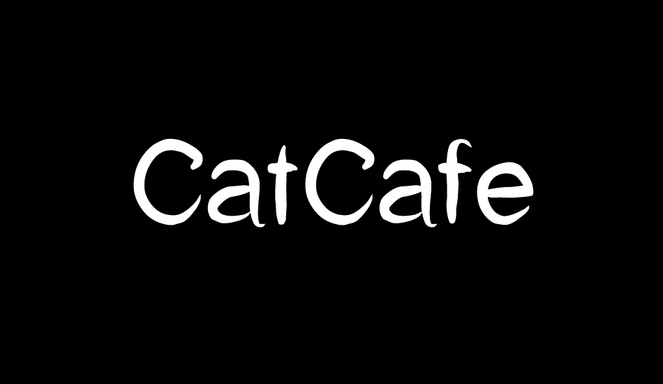 CatCafe font big