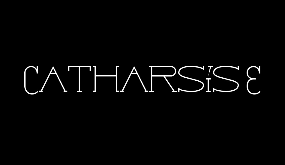 Catharsis Espresso font big