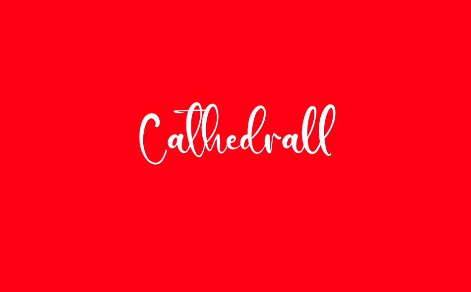 Cathedrall font big