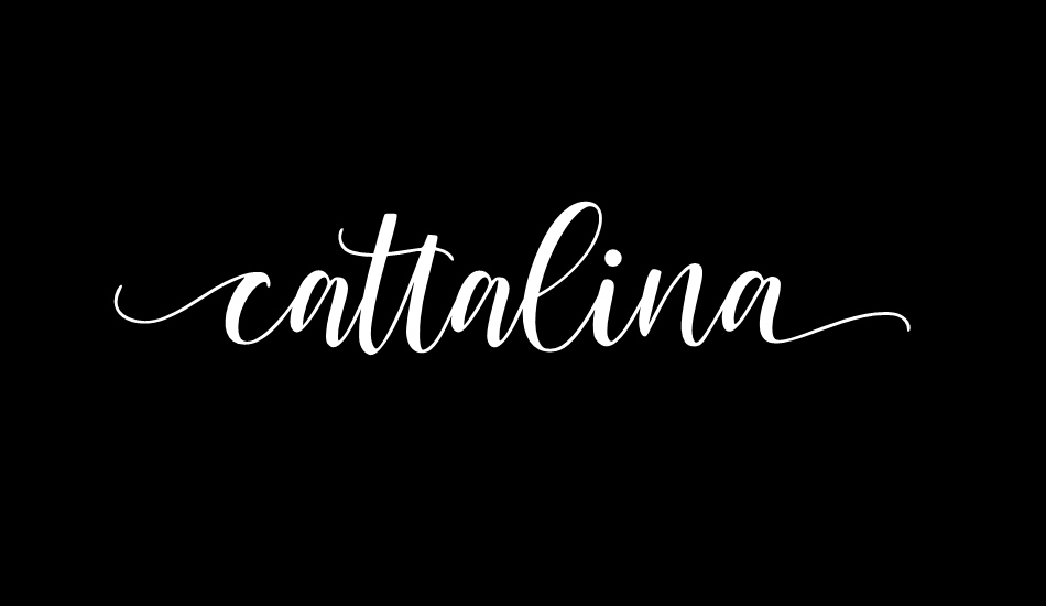 Cattalina font big