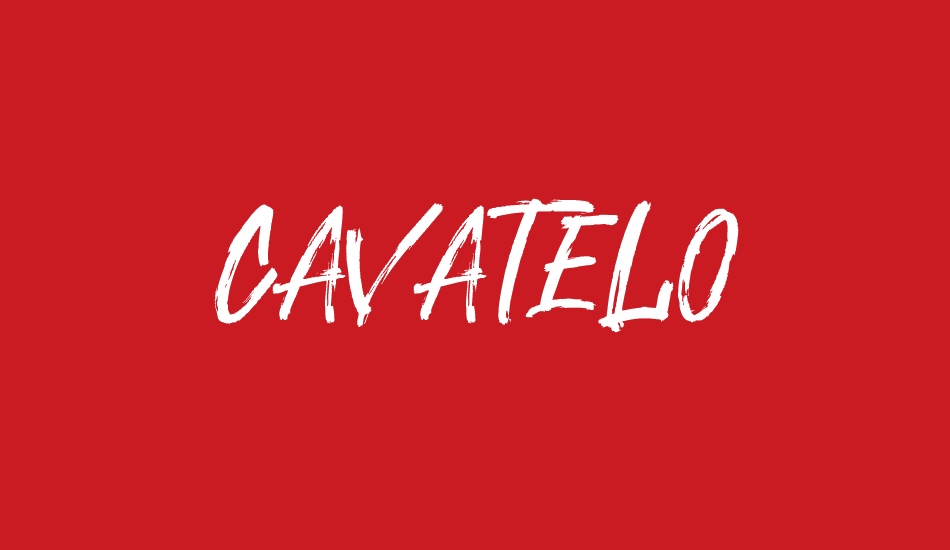 Cavatelo font big