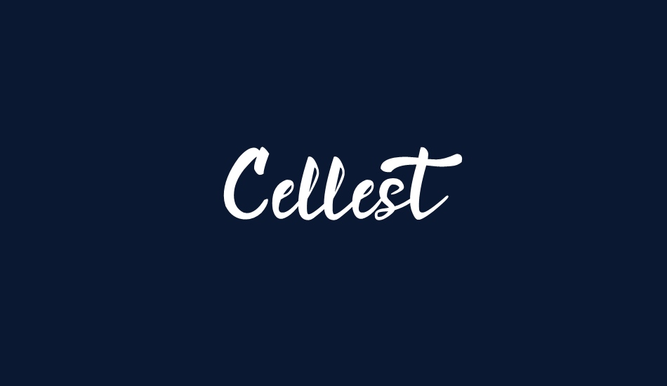 Cellest font big