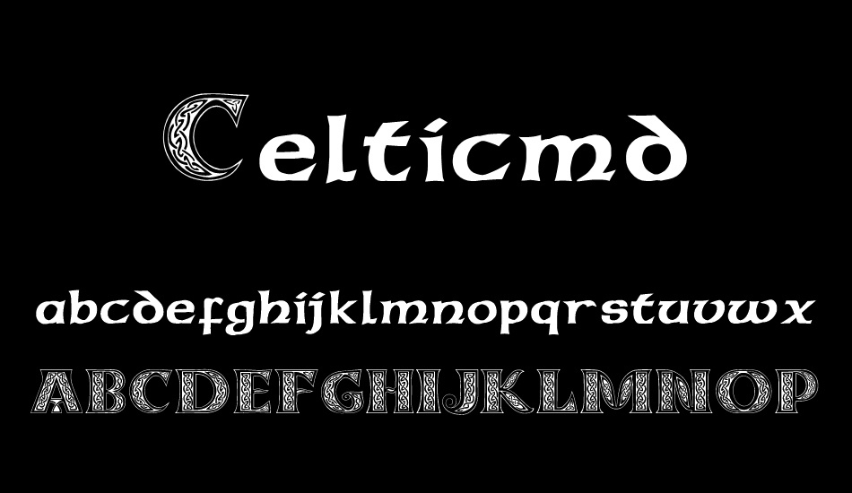 Celticmd font