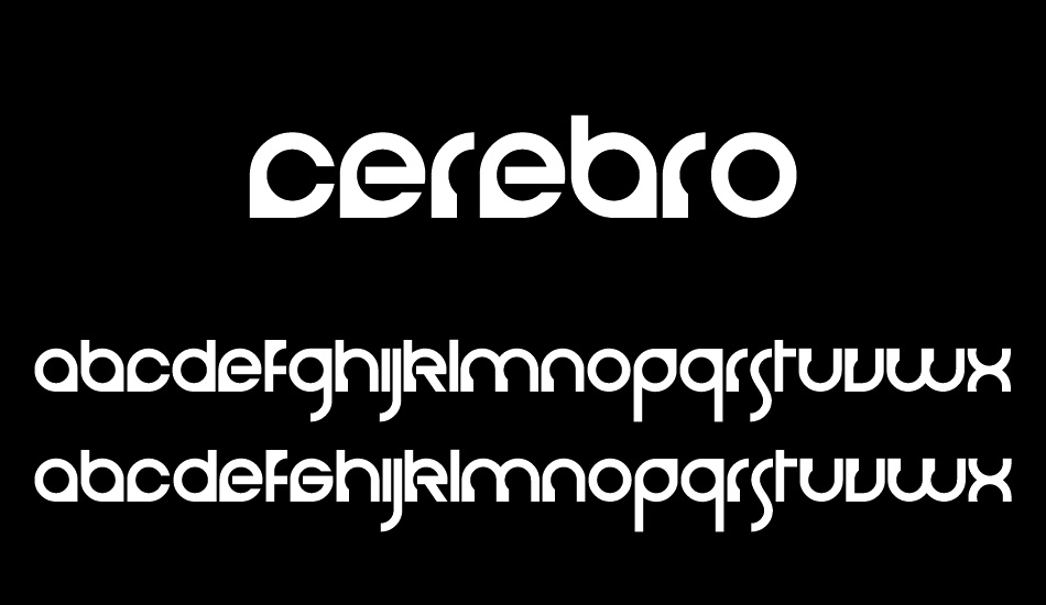 Cerebro font