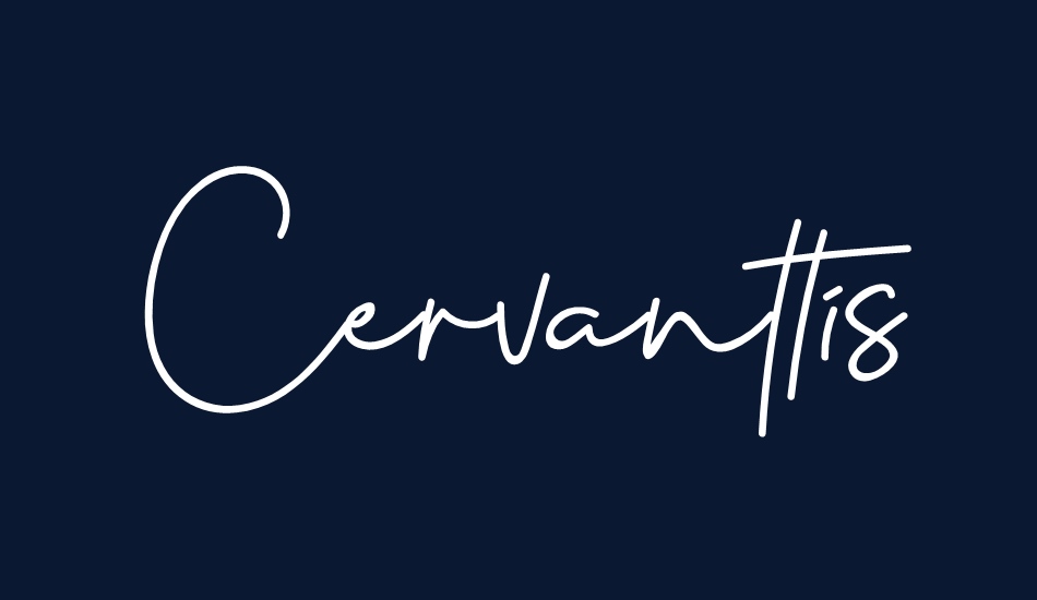 Cervanttis font big