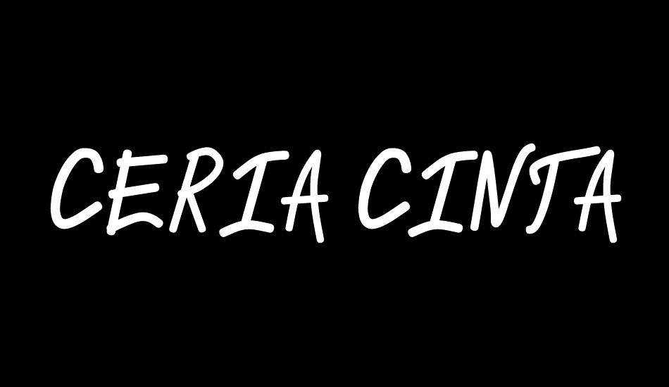 CERIA CINTA font big