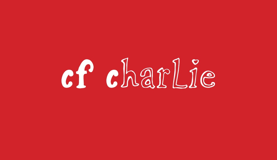 CF Charlie font big