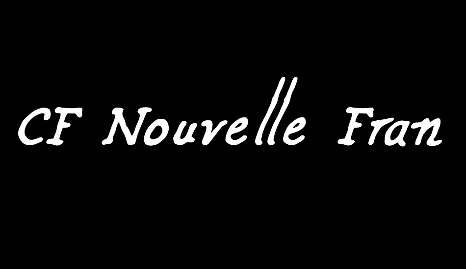 CF Nouvelle France font big