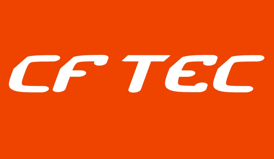 CF TechnoRama font big