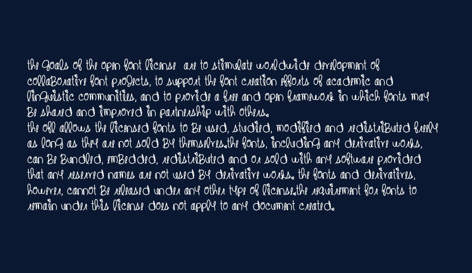 ChangeOfHeart font 1