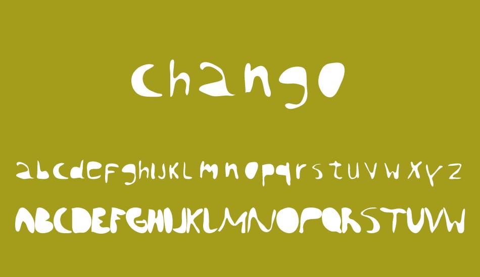 chango font