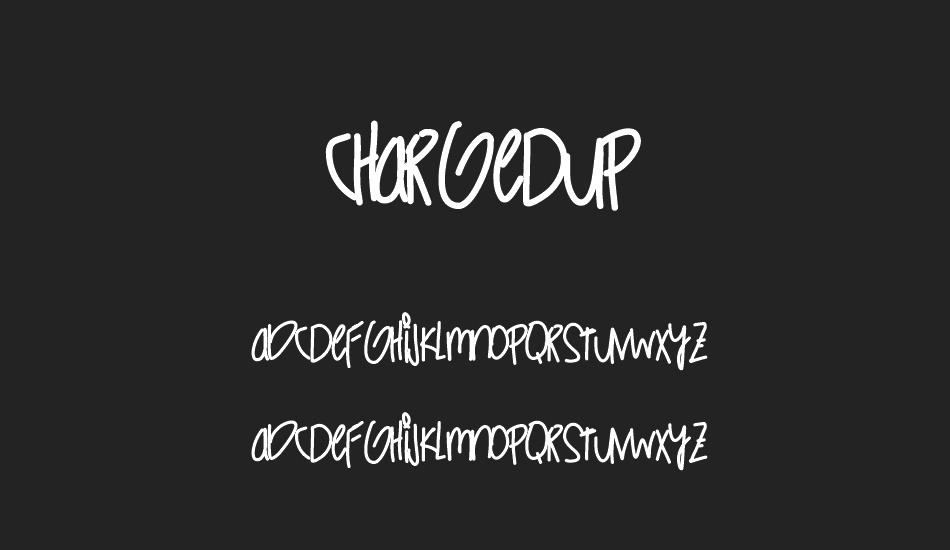 ChargedUp font