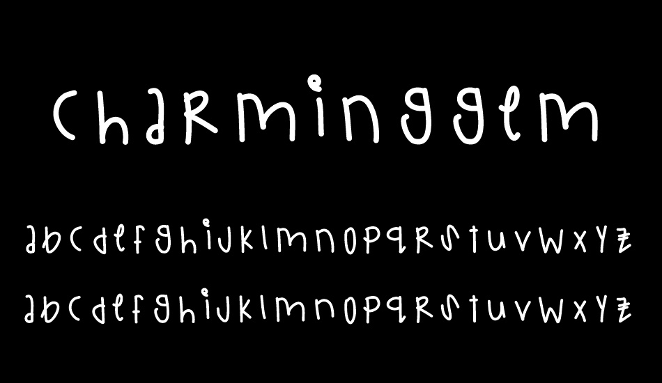 CharmingGem font