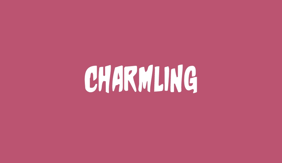 Charmling font big