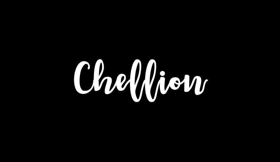 Chellion font big