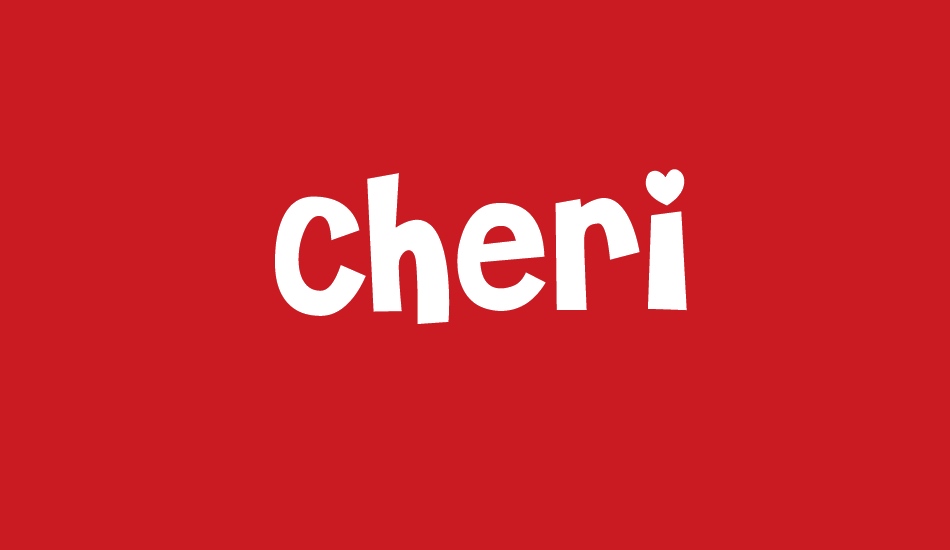 Cheri font big