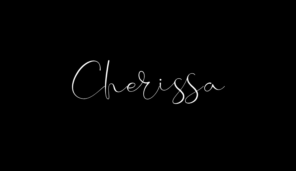 Cherissa font big