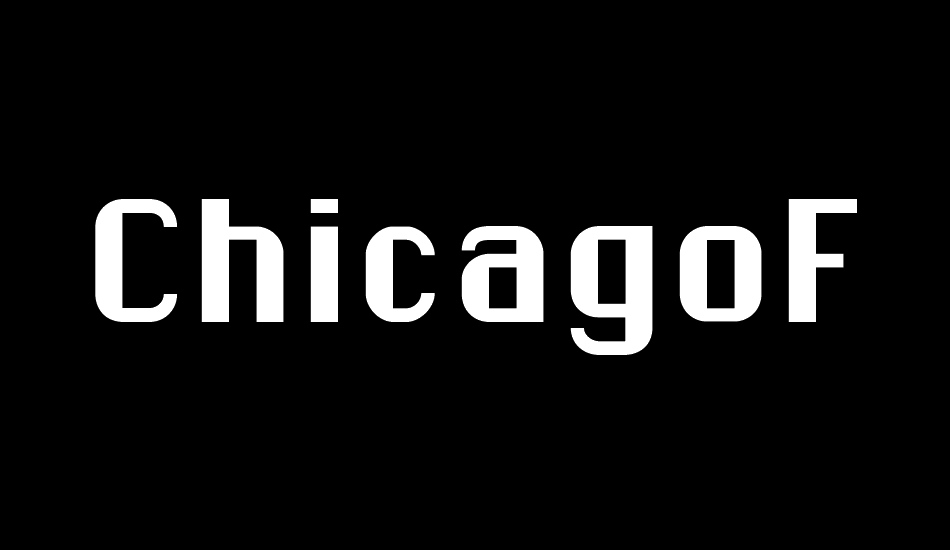 ChicagoFLF font big