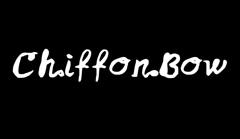 ChiffonBows font big