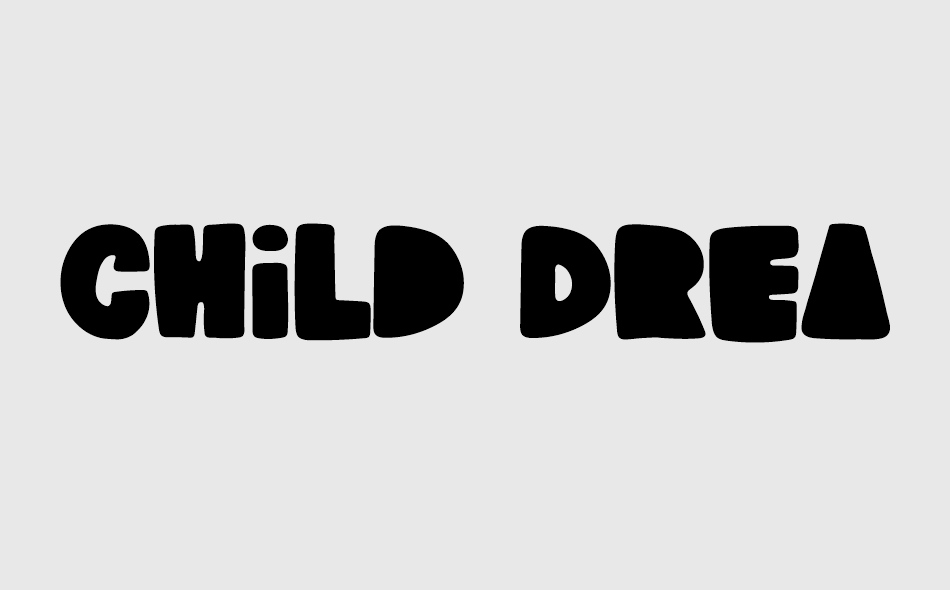 Child Dream font big