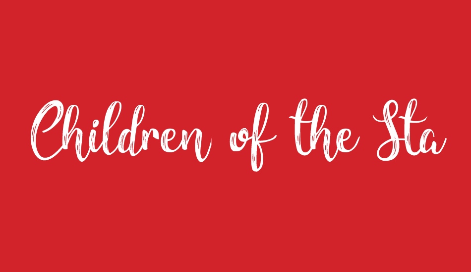 Children of the Starlight font big