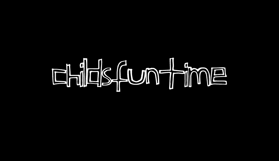 ChildsFuntime font big