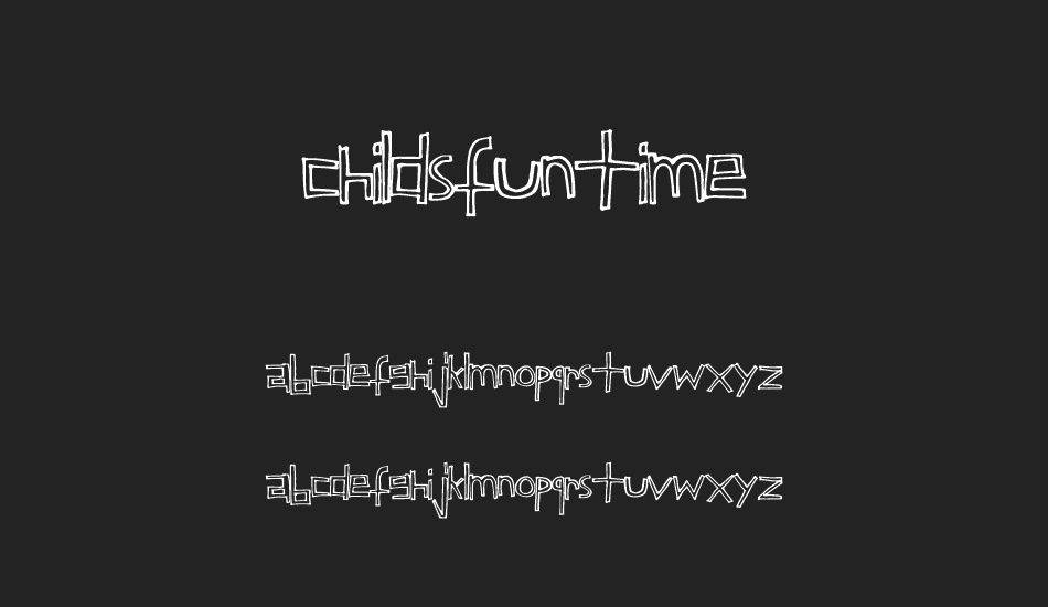 ChildsFuntime font