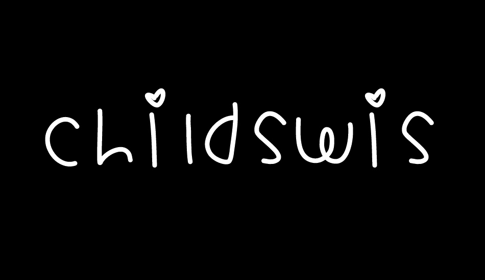 ChildsWish font big