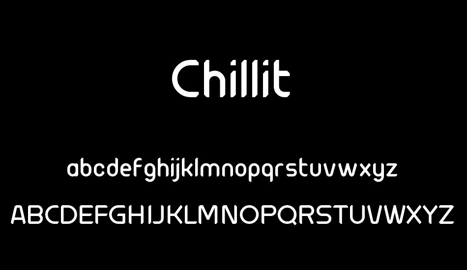 Chillit font