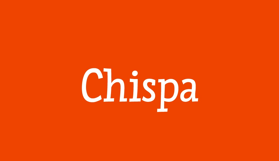 Chispa font big