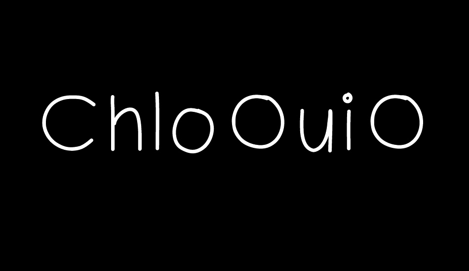 ChloOuiOui font big